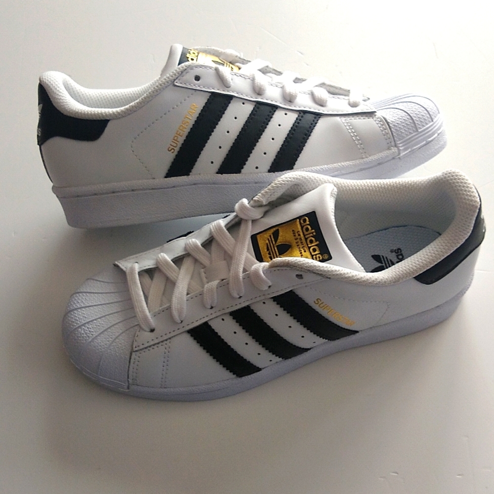 Boys Adidas Superstar shoes
